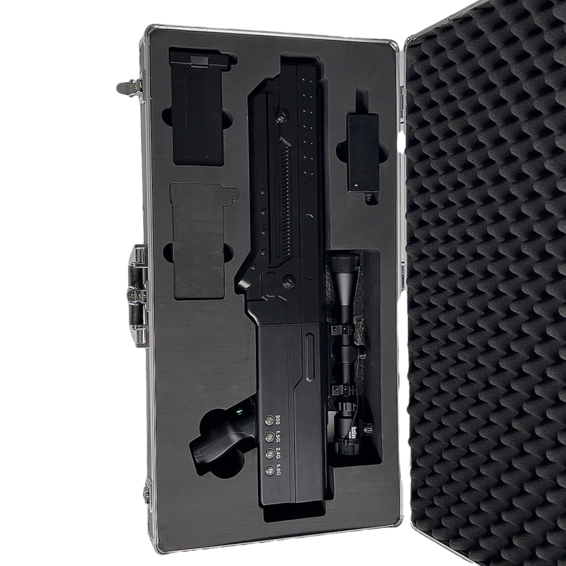  东莞生态园手持便携式枪型低空防御反制四通道B型