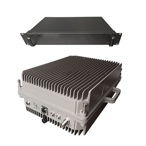  东莞生态园TETRA800数字警用集群数字光纤直放站远近端机