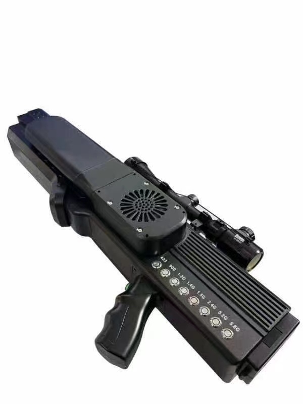  东莞生态园手持便携式枪型低空防御反制八通道