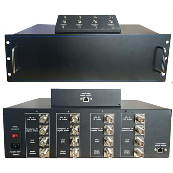 东莞生态园FM应急广播插播控制器